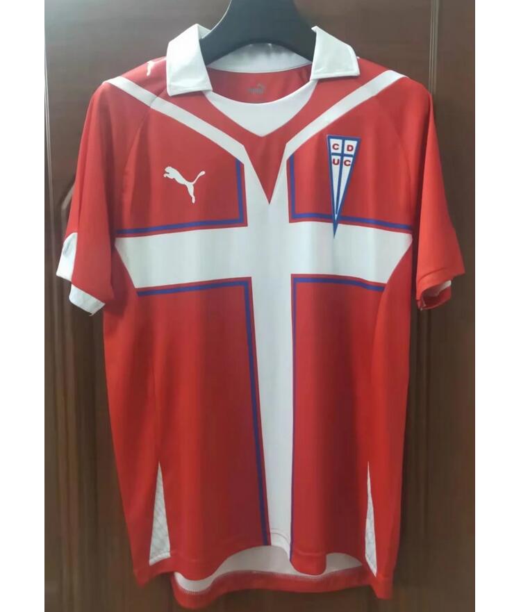 2009 Club Deportivo Universidad Católica Retro Red Soccer Jersey Shirt